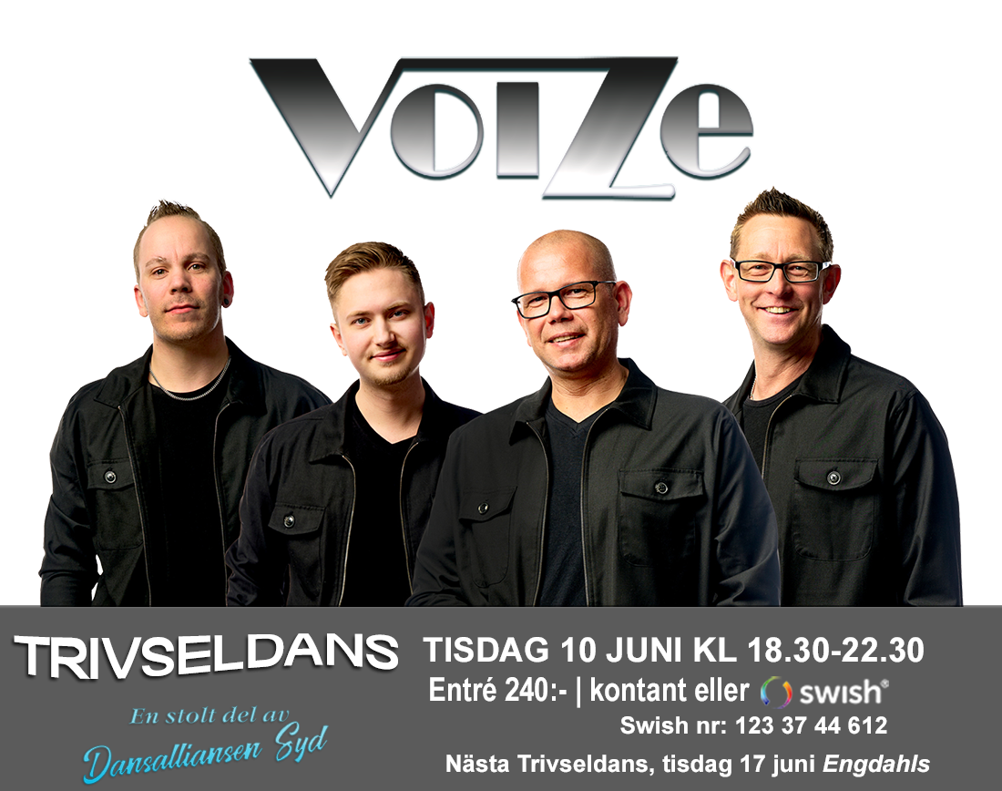 Trivseldans på Björka Loge 10 juni med Voize!